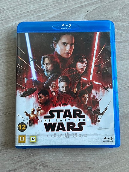 Star Wars The Last Jedi Blu-ray 2-levyn versio