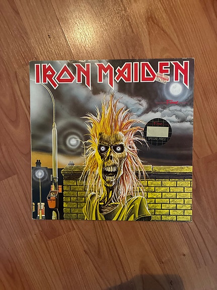 Iron Maiden "Iron Maiden" vinyylilevy LP