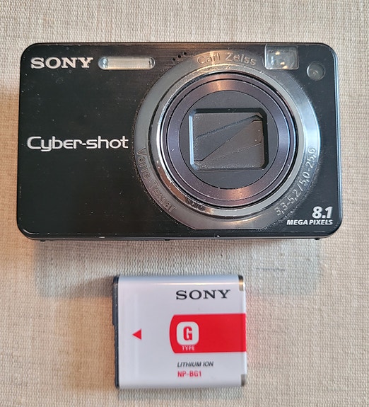 Sony Cyber-shot DSC W150, 8.1 digikamera