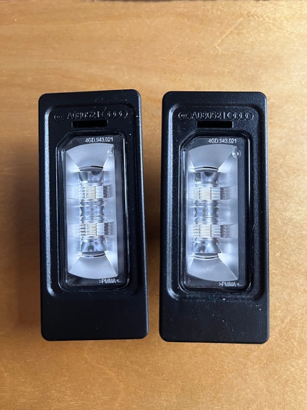 Audi Led-rekisterikilven valot