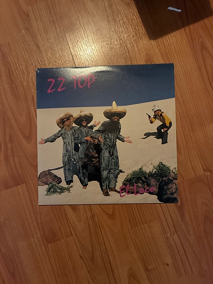 ZZ Top "El Loco" vinyylilevy LP