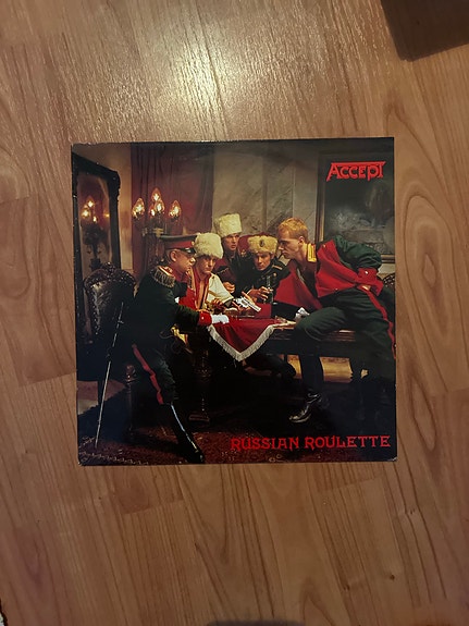 Accept "Russian Roulette" LP-vinyyli