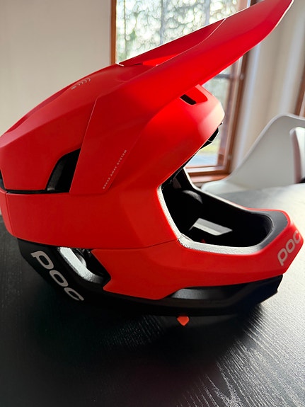 POC Otocon Race MIPS full face MTB pyöräilykypärä Hehkuva Oranssi koko M