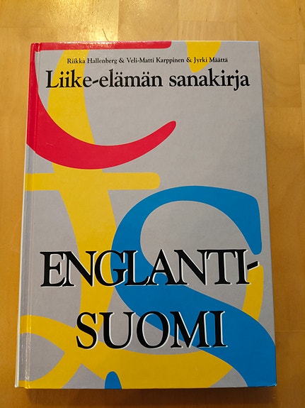 Liike-elämän sanakirja englanti–suomi