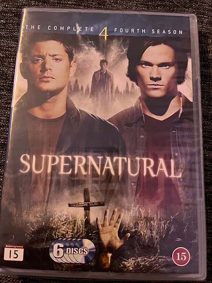 Supernatural 4 kausi dvd