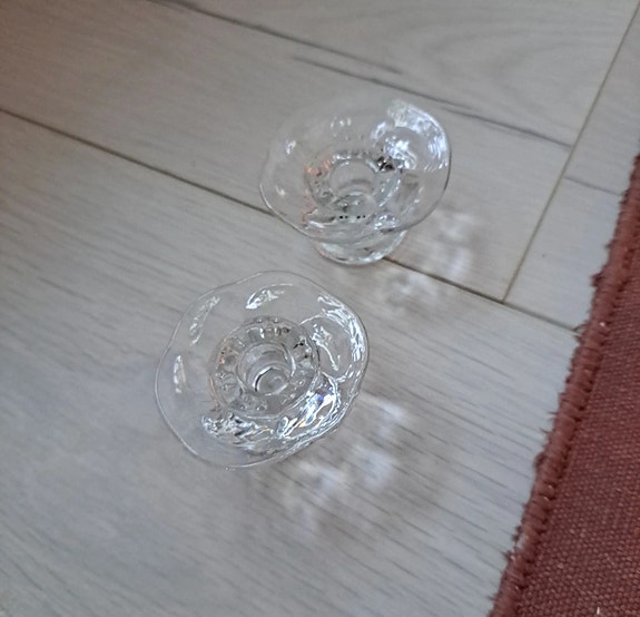 Nuutajärvi Lumme kynttilänjalat 6cm