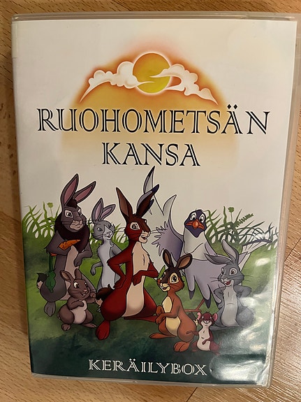 Ruohometsän kansa DVD keräilybox