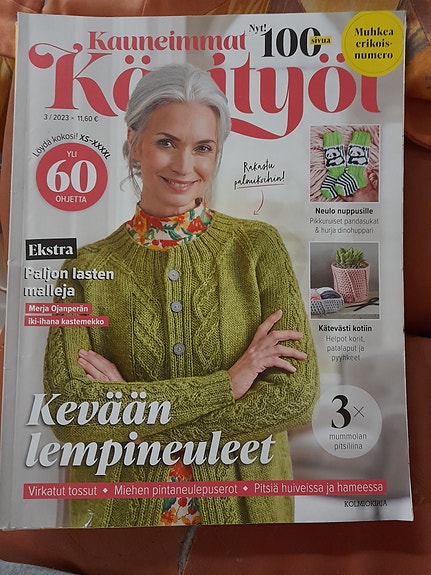 Kauneimmat Käsityöt -lehti 3/2023