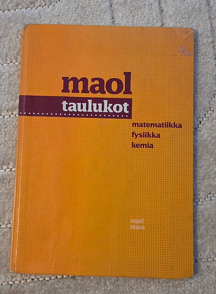 MAOL- taulukkokirja