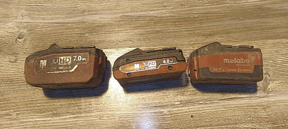 Metabo 18v akkuja