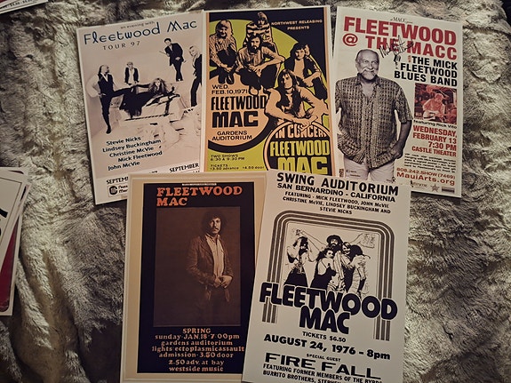 Fleetwood Mac julistesetti 5kpl