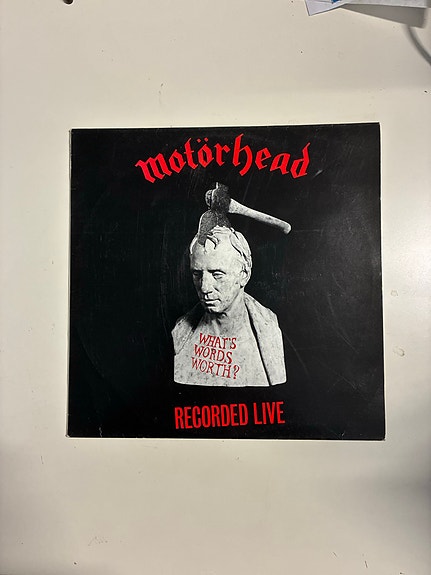 Motörhead: "What’s Words Worth" LP-vinyyli Recorded Live 1978