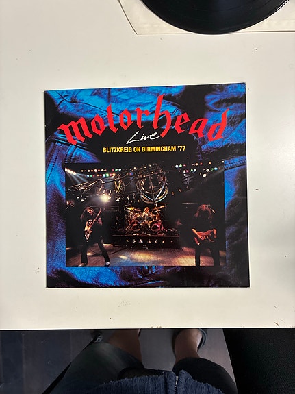 Motörhead Live: "Blitzkrieg On Birmingham ’77" vinyylilevy LP