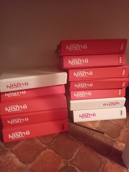 Käsityölehti kansiot+kaavat