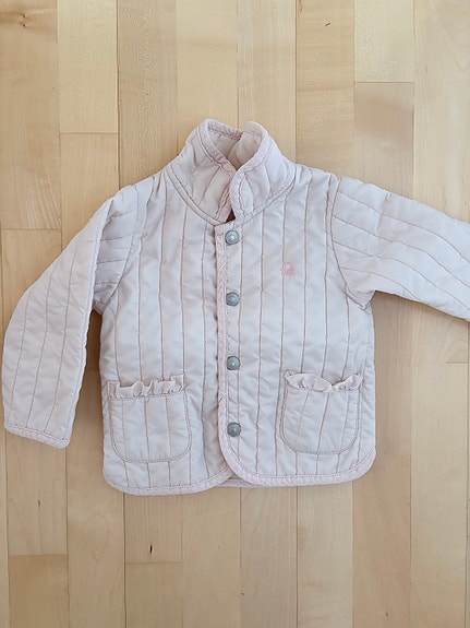 Benetton toppatakki koko 74 vaaleanpunainen tytöille