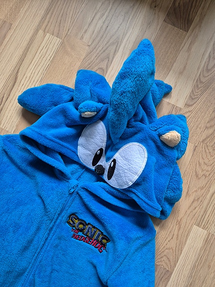 H&M Sonic onesie haalari  134/140