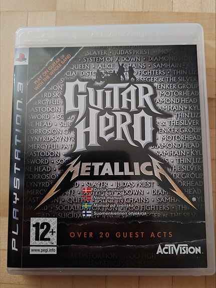 Guitar Hero Metallica ps3
