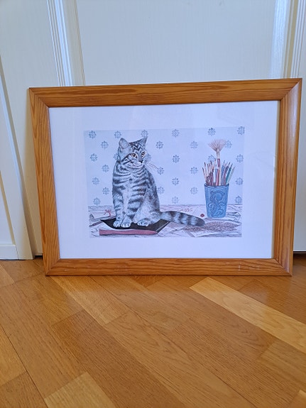 Kissa taulu