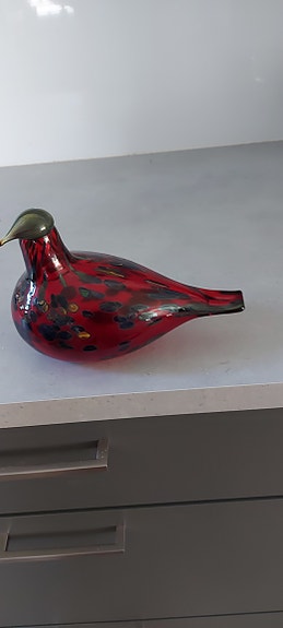 Iittala Oiva Toikka Rubiinilintu