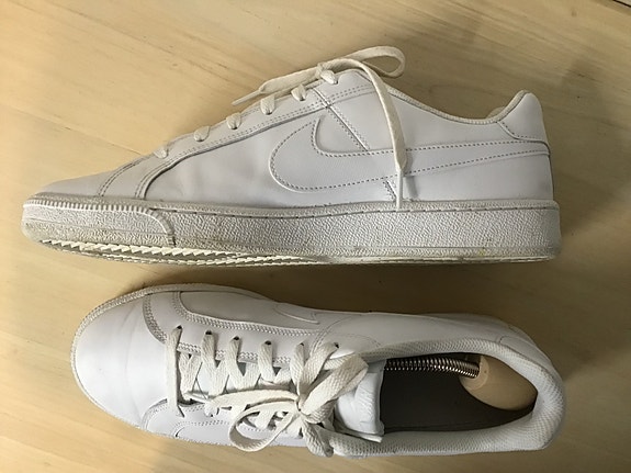 Nike valkoiset tennarit koko 44,5