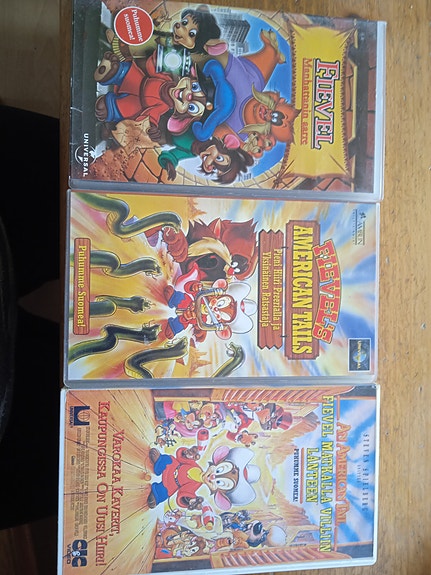 Fievel vhs piirretyt