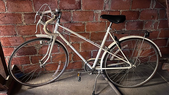 Tunturi Madonna vintage-runko projektiin, mixte