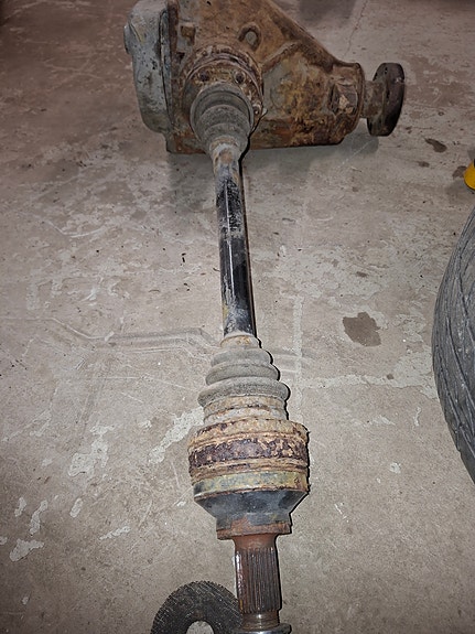 BMW E39 530da vetoakselit / vetarit