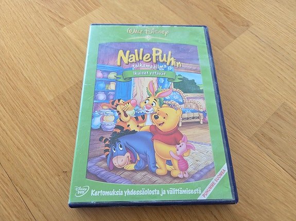 Nalle Puhin taikamaailma Ikuiset ystävät DVD elokuva