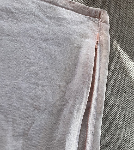 Pellava tyynynpäällinen 45x45