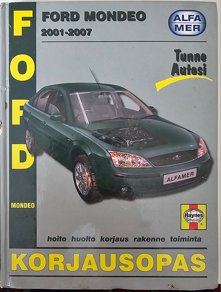 Ford Mondeo 2001-2007 korjausopas