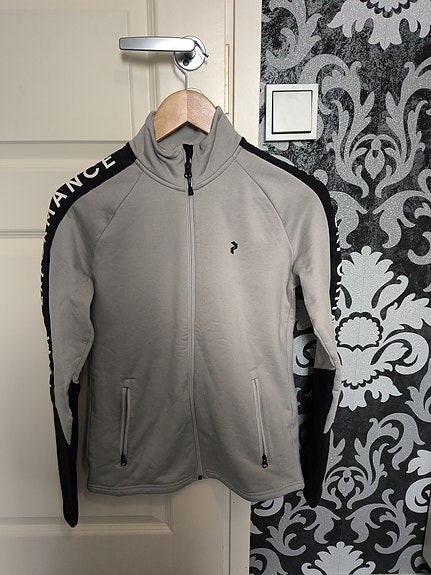 Peak Performance fleece-takki S harmaa