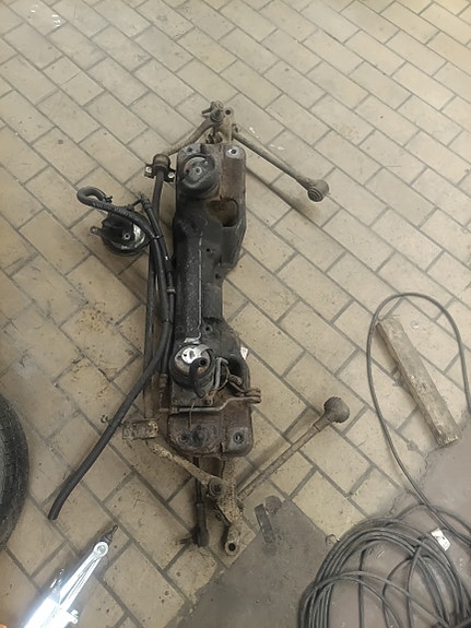 Volvo 940 apurunko ja hammastanko