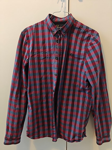 Fred Perry ruudullinen miesten kauluspaita