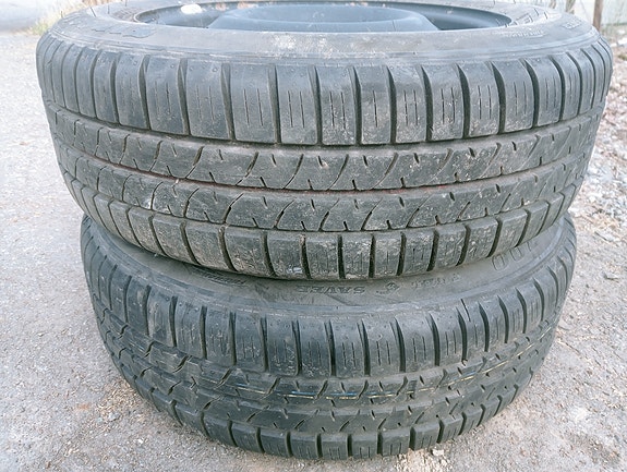 Kesärenkaat 195/60R15 Firestone vanteet 4-100 GM
