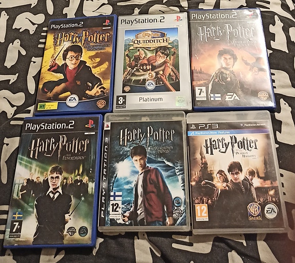 PlayStation Harry Potter pelejä