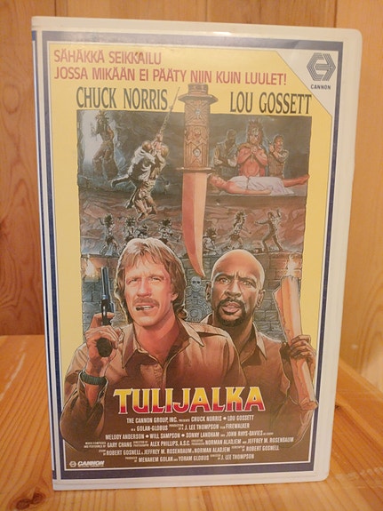 Tulijalka Fire Walker Chuck Norris VHS-elokuva