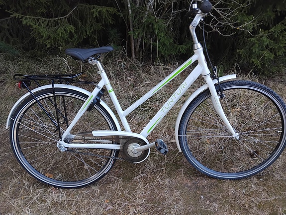28" Tunturi VIVA, valkoinen, 3-vaihteinen