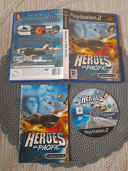 Heroes of the Pacific PS2 CIB