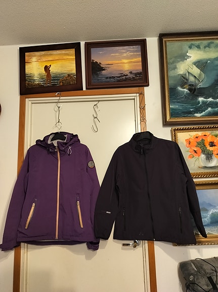 Luhta välikausi takki 42, Whistler softshell takki 42-44