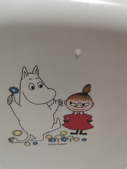Muumi lasten kylpyamme