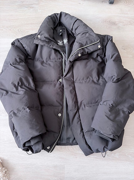 H&M talvitakki musta