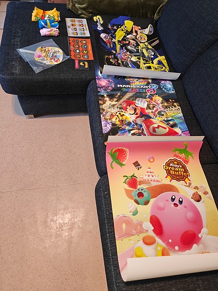 Uusia Super mario fanituotteita nintendolta