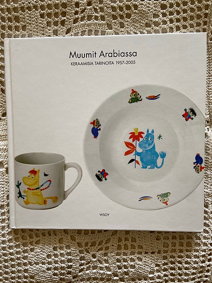 Muumit Arabiassa -kirja keramiikkaa 1957–2005