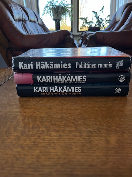 Kari Häkämies dekkaripaketti, 3 kirjaa