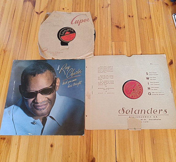 Ray Charles LP-levy ja muut