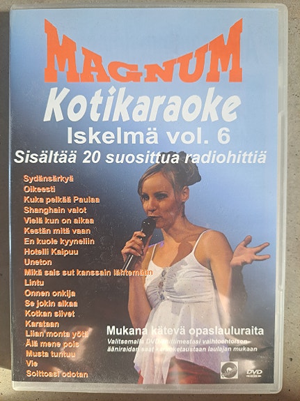 Magnum kotikaraoke iskelmä vol 6 dvd