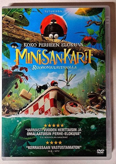 DVD Minisankarit Ruohonjuuritasolla