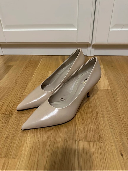 ZARA beiget korkokengät, koko 36
