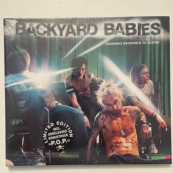 BACKYARD BABIES Making Enemies Is Good. Limited edition. UUSI