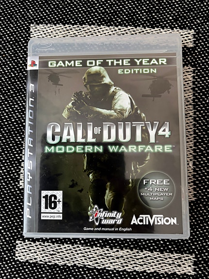 Call of duty 4 modern warfare Goty Cib